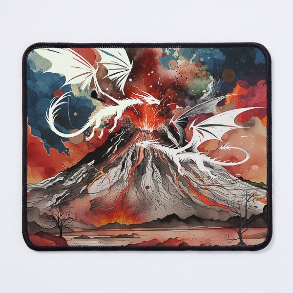 Item preview, Fire and Fury - The Volcano and Dragon Dance designed and sold by HausKatz.