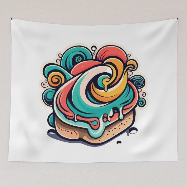 Item preview, Abstract Blizzard Treat Swirl designed and sold by NiftyWrx.