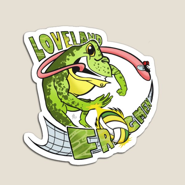 Item preview, Loveland Frogmen Volleyball designed and sold by Mister Forno Draws.