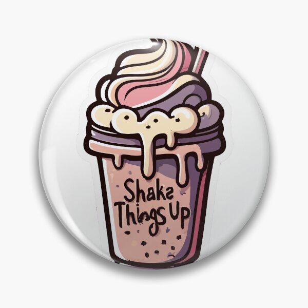 Item preview, Shake Things Up - Cute Cartoon Milkshake designed and sold by NiftyWrx.