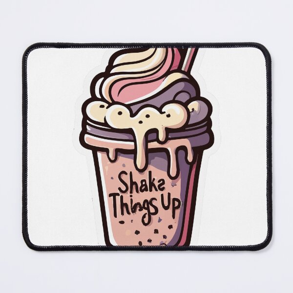 Item preview, Shake Things Up - Cute Cartoon Milkshake designed and sold by NiftyWrx.