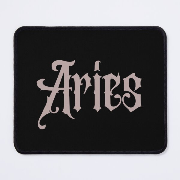 Item preview, Gothic Aries Zodiac Sign designed and sold by Hellofriendco.