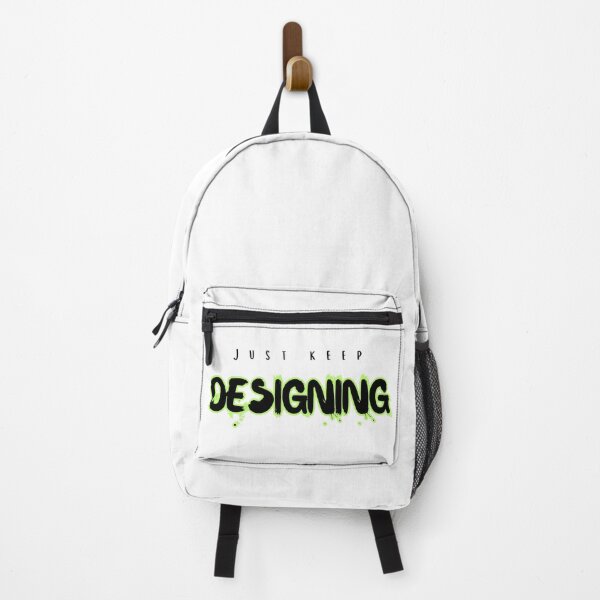 Item preview, Just Keep Designing - Inspirational Design Apparel designed and sold by Capricorn Era.