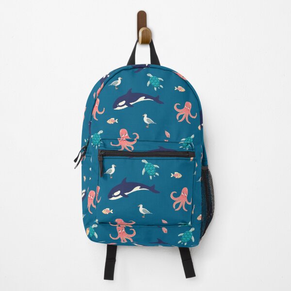Item preview, Ocean life with octopus and orca, version 2 designed and sold by Anna-StekArt.
