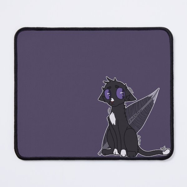 Item preview, Warrior Cats Ravenpaw Cute Decal designed and sold by EXPEL-AIDEN.