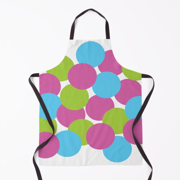 Item preview, Bright Dots Pink Blue Green designed and sold by type-and-create.
