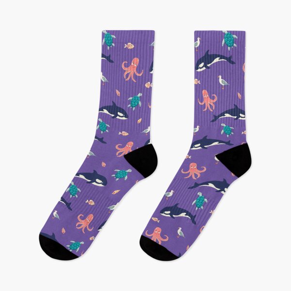 Item preview, Ocean life with octopus and orca, version 4 designed and sold by Anna-StekArt.