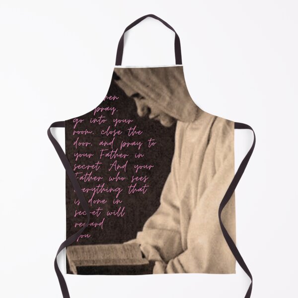Item preview,    Young Thomas Keating. "But when you pray..." designed and sold by BEAUTYASUS.
