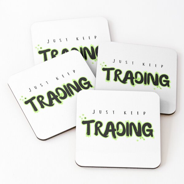 Item preview, Just Keep Trading - Inspirational Trader Apparel  designed and sold by Capricorn Era.
