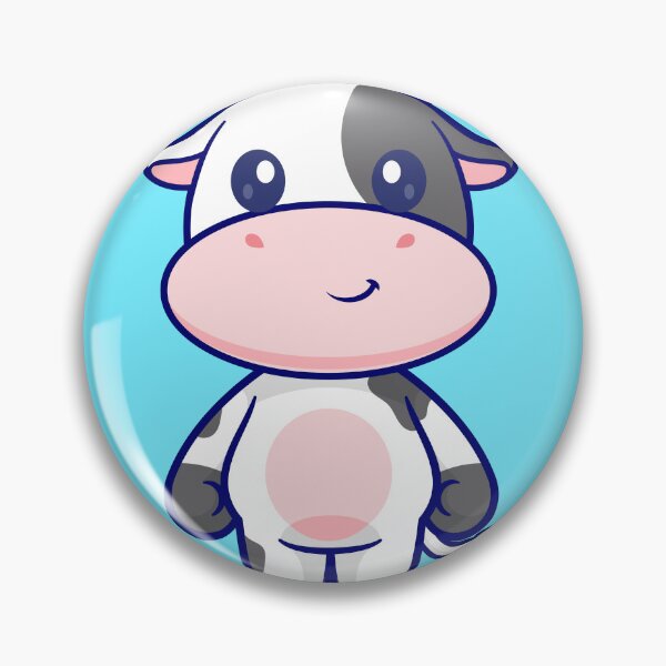 Item preview, Moo-raculous Charm: Cute Standing Cow designed and sold by hjian8219.