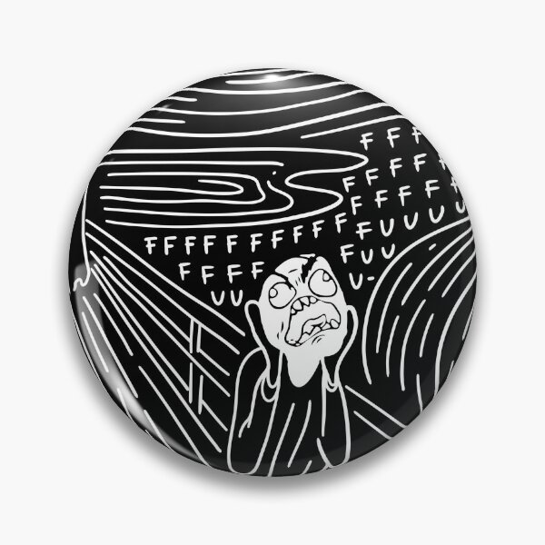 Item preview, The Scream Troll Meme Fffffffuuuuu- designed and sold by Quilimo Studio.
