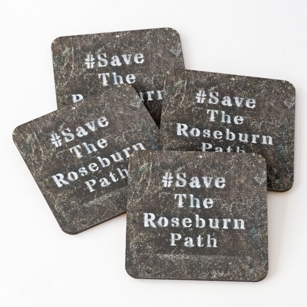 Item preview, Save The Roseburn Path designed and sold by Neil MacNeill.