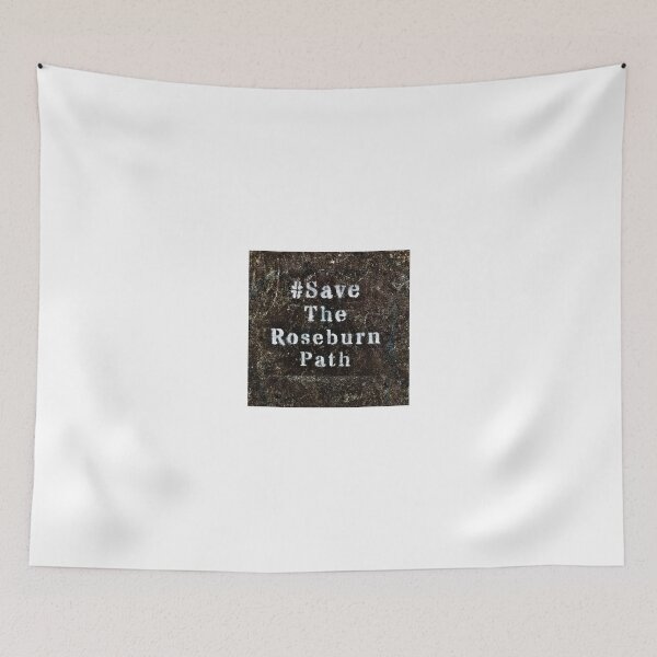 Item preview, Save The Roseburn Path designed and sold by Neil MacNeill.