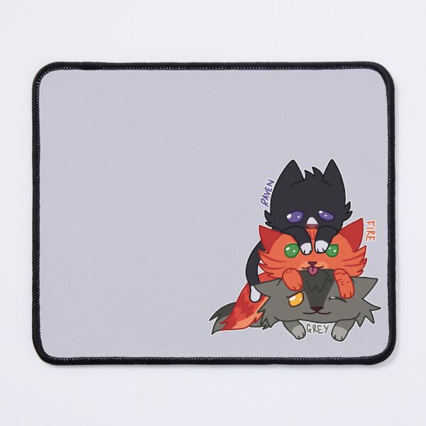 Item preview, Firepaw, Ravenpaw and Greypaw Cute Stack designed and sold by EXPEL-AIDEN.
