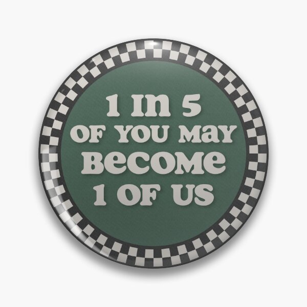 Item preview, 1 in 5 of you may become 1 of us designed and sold by sarahwlongcovid.