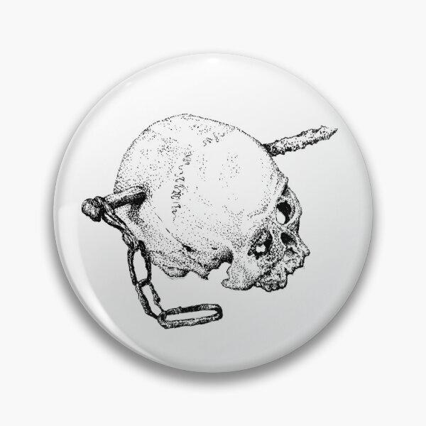 Item preview, Pierced Skull designed and sold by JennDaddi.