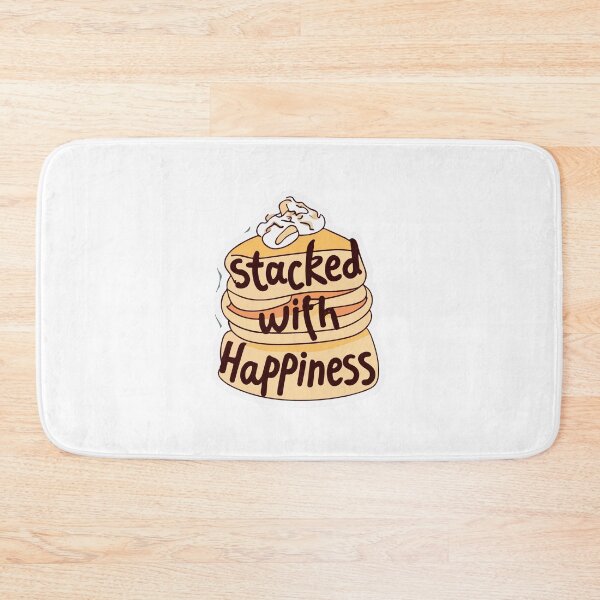 Item preview, Stacked with Happiness Pancake Sticker designed and sold by NiftyWrx.