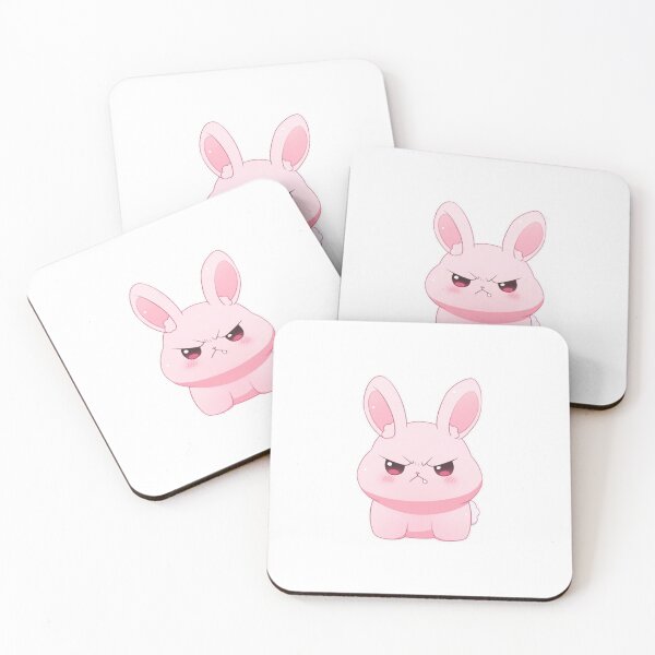 Artikelvorschau, Angry pink bunny entworfen und verkauft von Dreamtopia1.