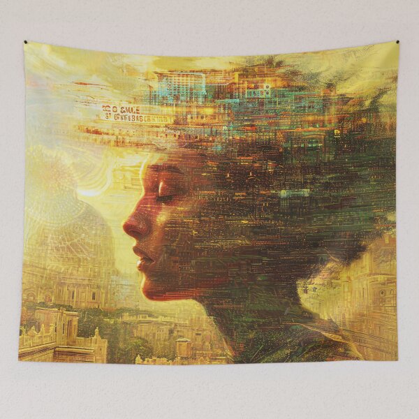 Item preview, A portrait of Time designed and sold by DVK the artist.