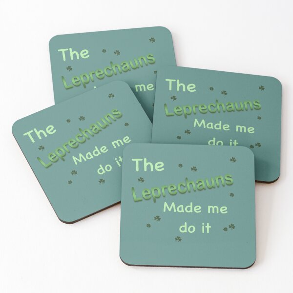 Item preview, The Leprechauns Made Me Do It. designed and sold by TerzichCreative.