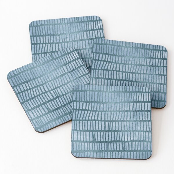 Item preview, Tribal Blue Metallic Pattern designed and sold by Diana377.