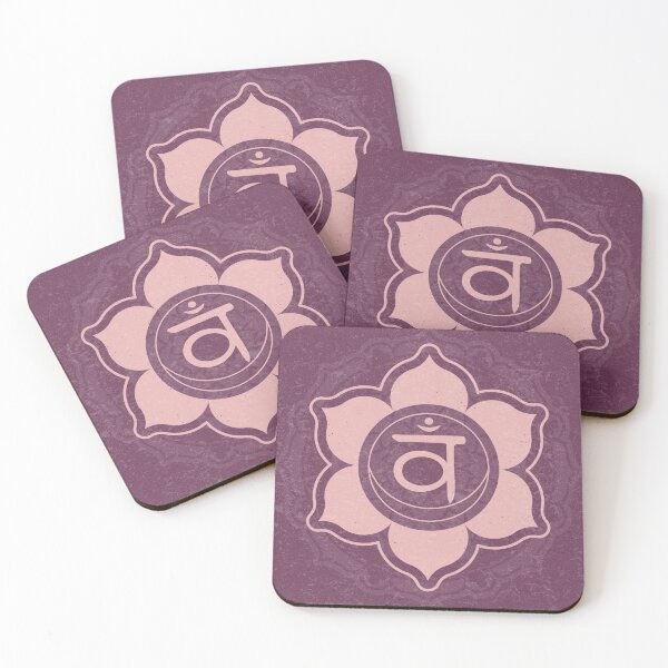 Item preview, Sacral Chakra Mandala - Beet + Rose designed and sold by Irene Estelle.