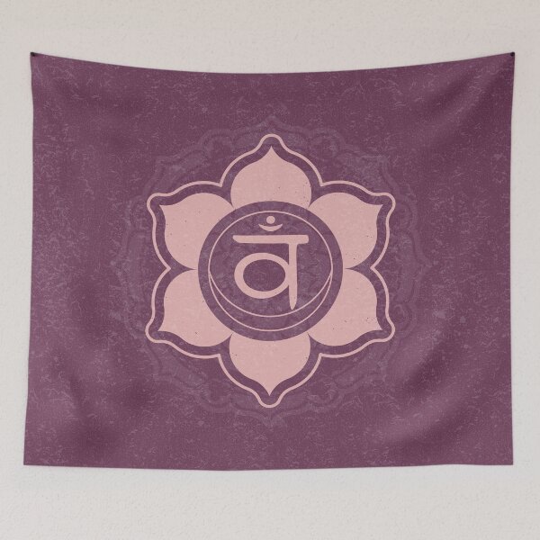 Item preview, Sacral Chakra Mandala - Beet + Rose designed and sold by Irene Estelle.
