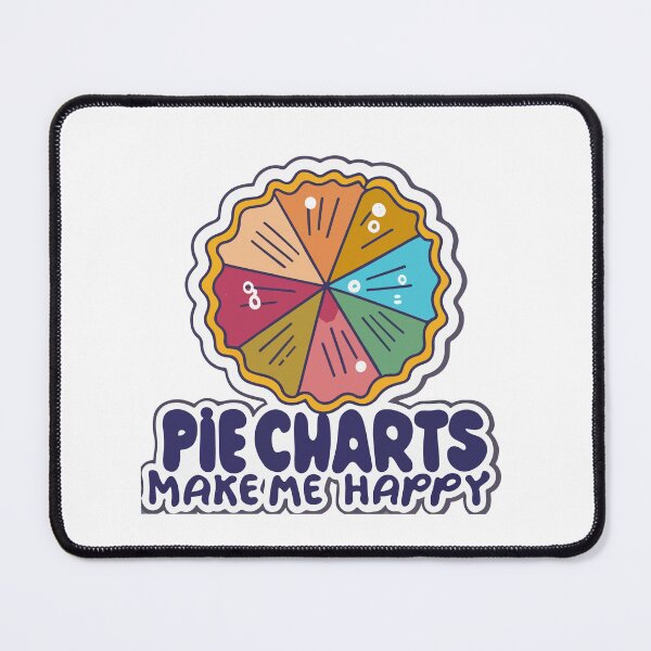 Item preview, Pie Chart Happiness Infographic Design designed and sold by NiftyWrx.
