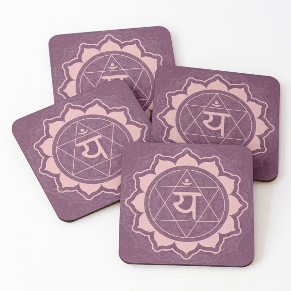 Item preview, Heart Chakra Mandala - Beet + Rose designed and sold by Irene Estelle.