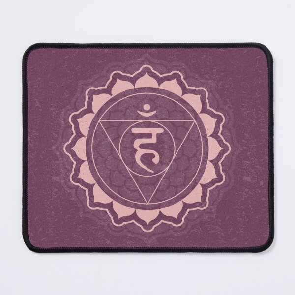 Item preview, Throat Chakra Mandala - Beet + Rose designed and sold by Irene Estelle.