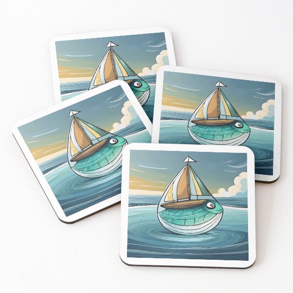 Item preview, Balloon Fish Swelling Sailboat designed and sold by omerfdln34.