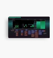 The Sound of the Dialup Explained Canvas Print