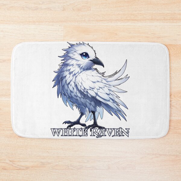 Item preview, White Raven Mythical Rare Bird  from Anchorage Alaska designed and sold by kylmllr101684.