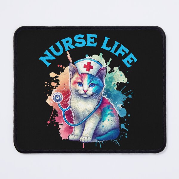 Item preview, Nurse life cat lover designed and sold by MumMadeDesigns.