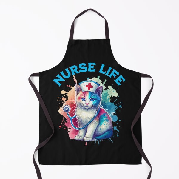 Item preview, Nurse life cat lover designed and sold by MumMadeDesigns.