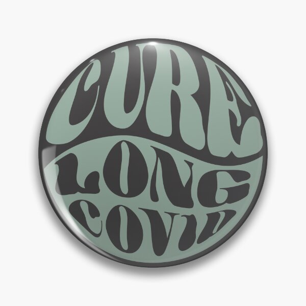 Item preview, Cure Long COVID (vintage warped text) designed and sold by sarahwlongcovid.
