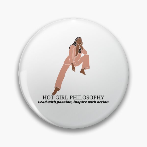 Item preview, Hot Girl Philosophy, Lead with passion, inspire with action designed and sold by ChiWellness Shop.