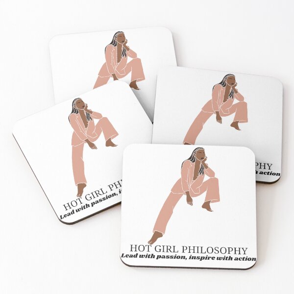 Item preview, Hot Girl Philosophy, Lead with passion, inspire with action designed and sold by ChiWellness Shop.