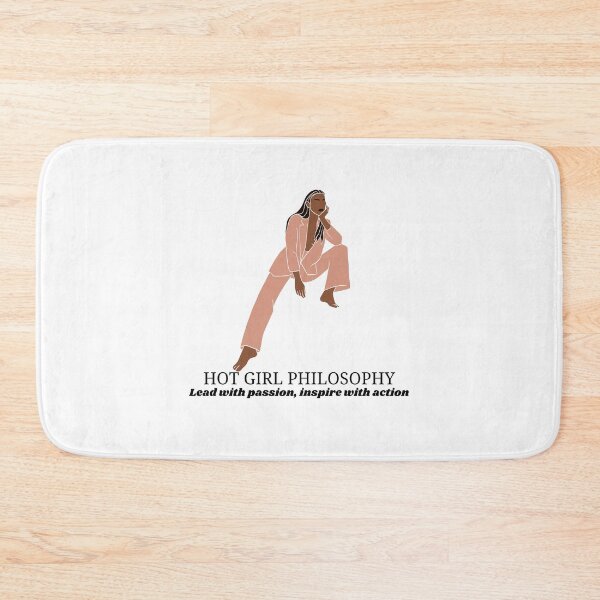 Item preview, Hot Girl Philosophy, Lead with passion, inspire with action designed and sold by ChiWellness Shop.