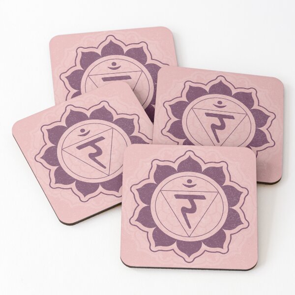 Item preview, Solar Plexus Chakra Mandala - Rose + Beet designed and sold by Irene Estelle.
