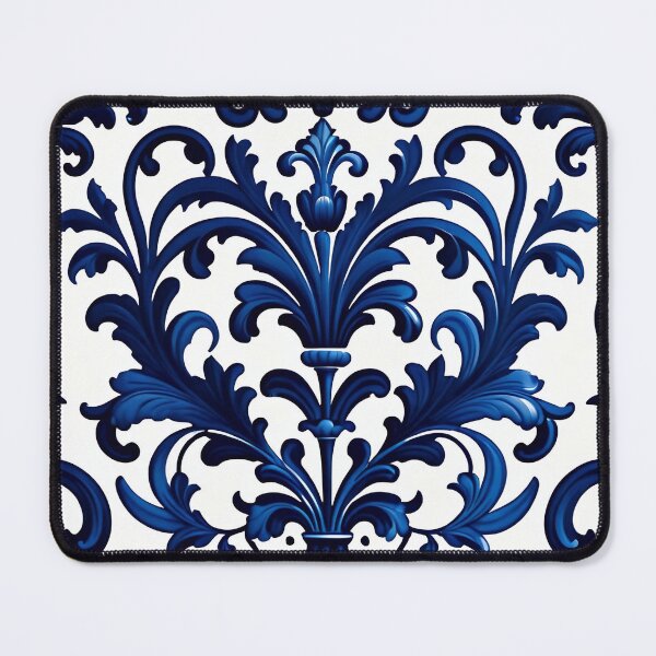 Item preview, Abstract Delfts Blue Dutch Porcelain Pattern designed and sold by TheArtOfPat.
