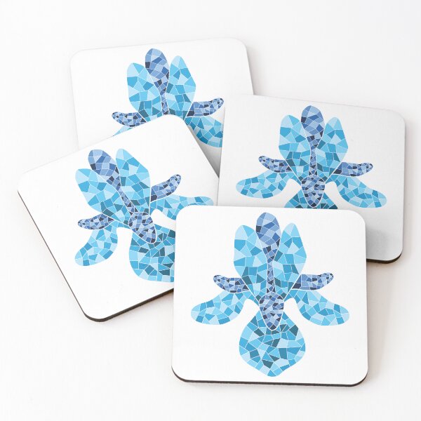 Item preview, Blue Shattered Flower - Iris designed and sold by DHTDesigns.