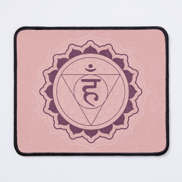 Item preview, Throat Chakra Mandala - Rose + Beet designed and sold by Irene Estelle.