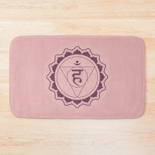 Item preview, Throat Chakra Mandala - Rose + Beet designed and sold by Irene Estelle.