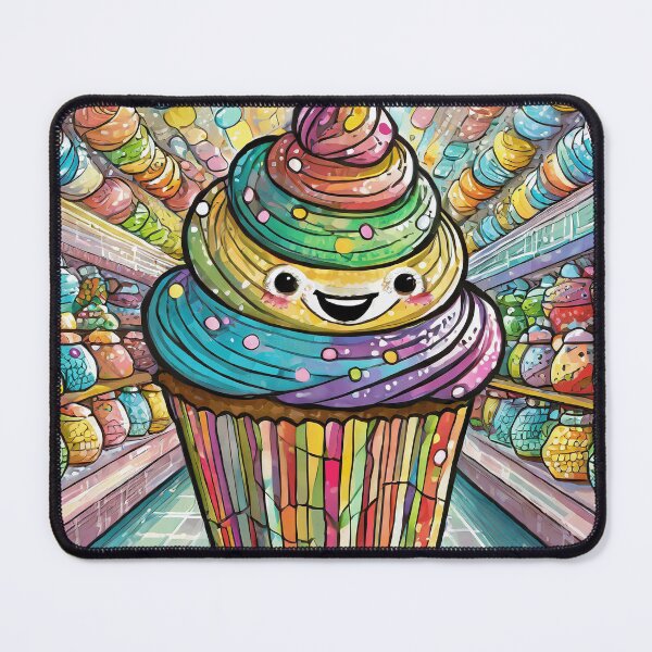 Item preview, Market Cupcake Mascot designed and sold by omerfdln34.