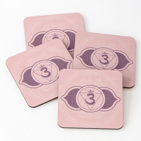Item preview, Third Eye Chakra Mandala - Rose + Beet designed and sold by Irene Estelle.