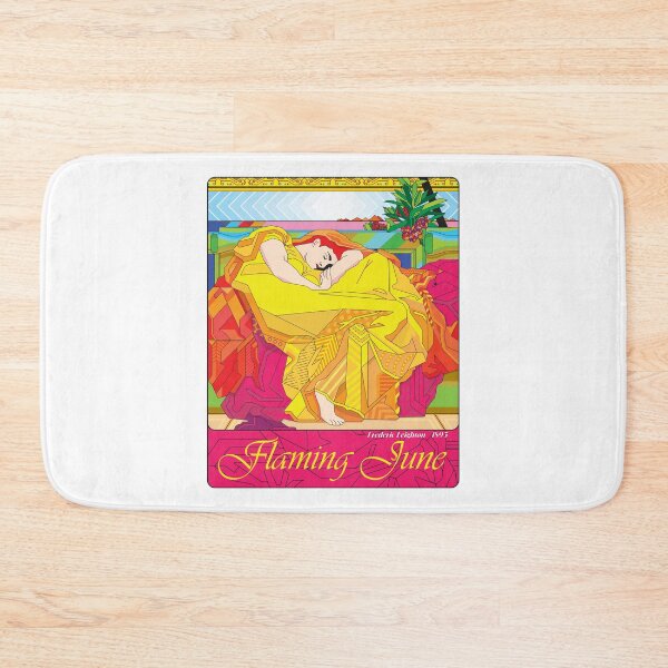 Item preview, Flaming Geometry with name: A Modern Tribute to Flaming June by Frederic Leighton designed and sold by W-O-A-K.