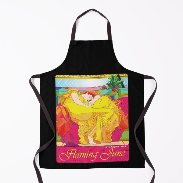 Item preview, Flaming Geometry with name: A Modern Tribute to Flaming June by Frederic Leighton designed and sold by W-O-A-K.