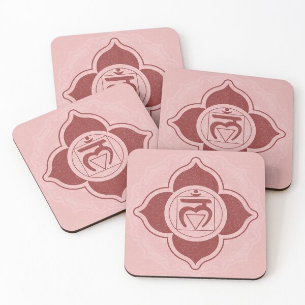 Item preview, Root Chakra Mandala - Rose + Ruby designed and sold by Irene Estelle.