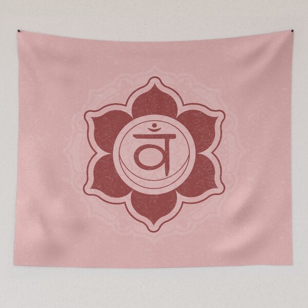 Item preview, Sacral Chakra Mandala - Rose + Ruby designed and sold by Irene Estelle.